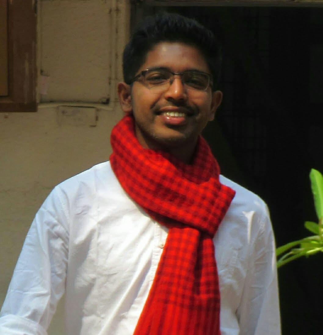 Adarsh Patil during his early travelling years